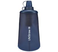 LifeStraw Peak Series | Collapsible Squeeze Bottle | Mountain Blue 650 ml