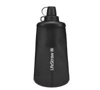 LifeStraw Peak Series | Collapsible Squeeze Bottle | Dark Grey 650 ml