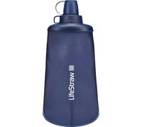 LifeStraw Peak Series | Collapsible Squeeze Bottle | Mountain Blue 650 ml