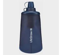LifeStraw Peak Series | Collapsible Squeeze Bottle | Mountain Blue 650 ml