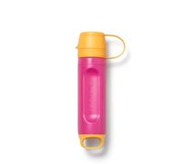 LifeStraw Peak Series - Solo personal water filter for hiking, camping, travel, survival and emergency preparedness. Removes bacteria, parasites and microplastics, Pink Lemonade