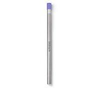 LifeStraw Sip - Reusable Stainless Steel Water Filter Drinking Straw with Carry Case, Removes Microplastics, Bacteria and Parasites for Travel and Everyday Use, Thistle Purple