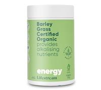 Lifestream Barley Grass Powder Premium Certified Organic Superfood Rich in Chlorophyll for Alkalising Detox Immune and Digestive Support Vegan Friendly 250 Grams