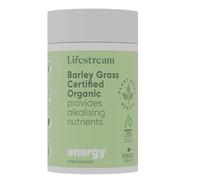 Lifestream Barley Grass Powder Premium Certified Organic Superfood Rich in Chlorophyll for Alkalising Detox Immune and Digestive Support Vegan Friendly 100 Grams