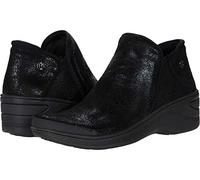 LifeStride BZees Women's Domino Ankle Boot, Black Fabric, 4 UK