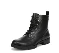 LifeStride Lena Combat Boots, Black, 11 Wide