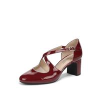 LifeStride Tracy Strappy Shoes, Dark Cherry Patent, 10