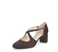 LifeStride Tracy Strappy Shoes, Dark Chocolate, 8