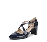 LifeStride Tracy Strappy Shoes, Lux Navy Patent, 6.5