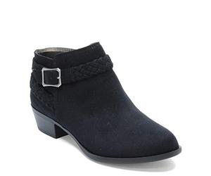 LifeStride Women's Adriana Ankle Bootie, Black Micro, 7 UK