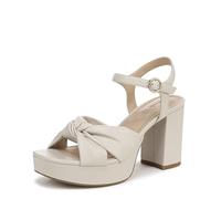 LifeStride Women's August Heeled Sandal, Bone, 3.5 UK