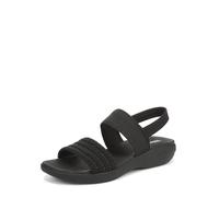 LifeStride Women's Cali Sandal, Black, 6 UK