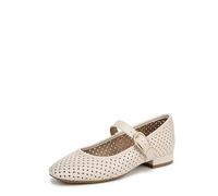 LifeStride Women's Cameo Mj 3 Mary Jane Flat, Cream, 6 UK