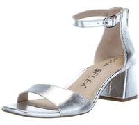 LifeStride Women's Cassidy Heeled Sandal, Silver, 9 UK