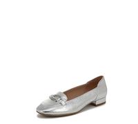 LifeStride Women's Celine Loafer, Silver Faux Leather, 6.5 UK