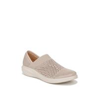 LifeStride Women's Charlie Slip-ons Loafer, Beige, 9.5 Wide
