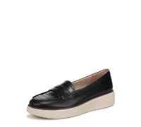 LifeStride Women's Chelsea Loafer, Black Croco, 5.5