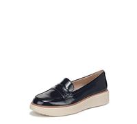 LifeStride Women's Chelsea Loafer, Lux Navy Patent, 3 UK