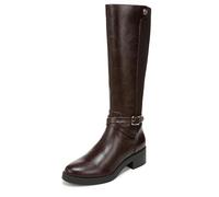 LifeStride Women's Classic Knee High Boot, Dark Brown Faux Leather, 4.5 UK