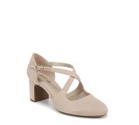 LifeStride Womens Classic Strappy Block Heel, Tender Taupe, 6.5 Wide