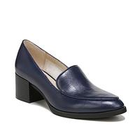 LifeStride Women's Devyn Block Heel Loafer, Navy, 8 UK