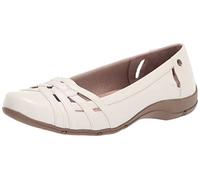LifeStride Women's Diverse Flat, White Sand, 8 UK