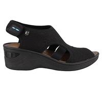LifeStride Women's Dream Sandal, Black Mesh, 6 UK
