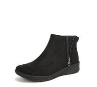LifeStride Women's Gage Ankle Boot, Black, 7 UK