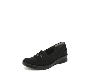 LifeStride Women's Gamma Slip-ons Loafer, Black, 7 UK