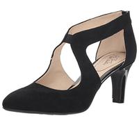 LifeStride Women's Giovanna 2 Pump, Black Microsuede, 3.5 UK