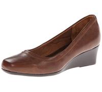 LifeStride Women's Groovy Wedge Pump, Darktan, Size 7.5 US / 5.5 UK US