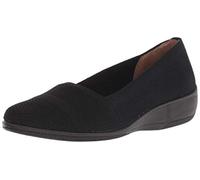 LifeStride Women's IMMY Ballet Flat, Black, 5.5 UK Wide