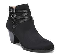 LifeStride Women's Jezebel Ankle Bootie Boot, Black, 8 UK