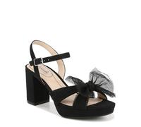 LifeStride Women's Last Dance Ankle Straps Sandal, Black, 11 Wide