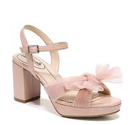 LifeStride Women's Last Dance Platform Dress Sandal Heeled, True Blush, 4 UK