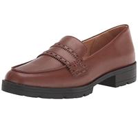 LifeStride Womens London Loafer Walnut Brown 6.5 W