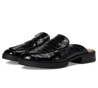 LifeStride Women's London Mule/Clog Shoes, Black Croc, 3.5 UK