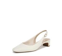 LifeStride Women's Lorena Pump, Bright White, 10 Wide
