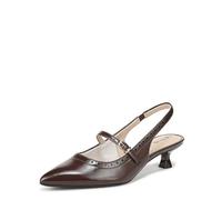 LifeStride Women's Marilyn Pump, Cognac Brown, 7.5 Wide