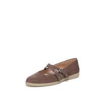 LifeStride Women's Marnie Mary Jane Flat, Mocha Brown, 3 UK