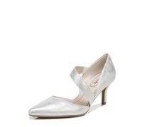 LifeStride Women's Suki Pump, Silver, 7.5 Wide