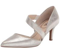 LifeStride Women's Suki Pump, Silver, 8 Wide