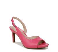 LifeStride Women's Teller 2 Slingback Peep Toe Pumps Heeled Sandal, French Pink, 6.5 UK