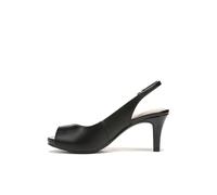 LifeStride Women's Teller Pump, Black Smooth, 6.5 Wide