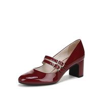 LifeStride Women's True Block Heel Mary Jane Dress Shoe, Dark Cherry Patent, 7 UK