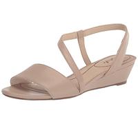 lifestride Women's Yasmine Wedge Sandal, Tender Taupe, 9 Wide