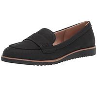 LifeStride Women's Zee Loafer, Black/Black, 7.5 UK