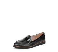 LifeStride Women's Zee Loafer, Black-dm, 3 UK