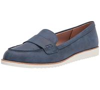 LifeStride Women's Zee Loafer, Navy Shiny, 6 UK