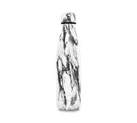Lifestyl Stainless Steel Water Bottle|24Hrs Cold & 12Hrs Hot|Thermoshield Technology Vacuum Insulated Metal Water Bottles, Leak-Proof Drinks Bottle for Sports, Gym, Yoga(500 ml, White Marble)